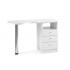 Table manucure 1 colonne 4 tiroirs sans aspirat°  blanc